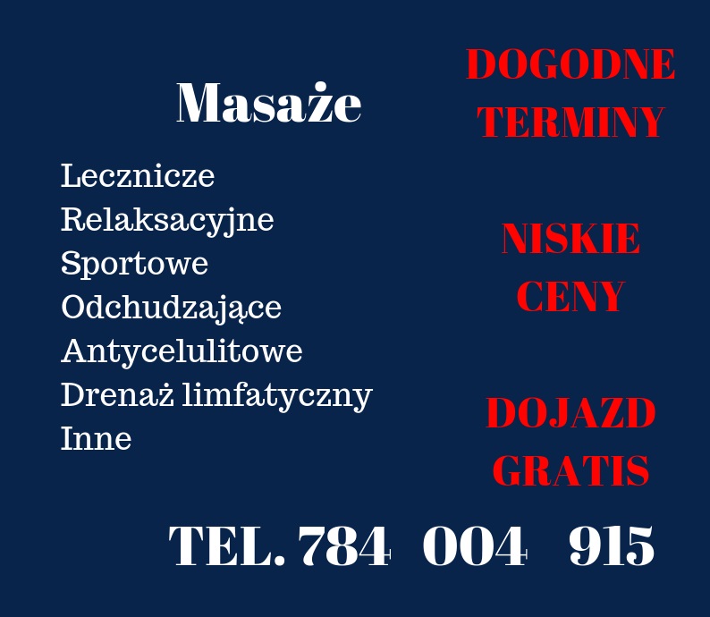 Masaże rehabilitacyjne IMED